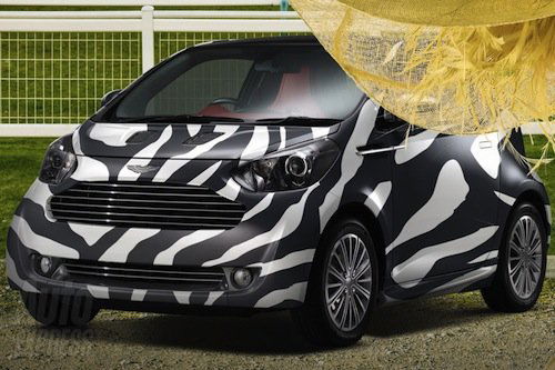 Personalización del Aston Martin Cygnet Personalización del Aston Martin Cygnet